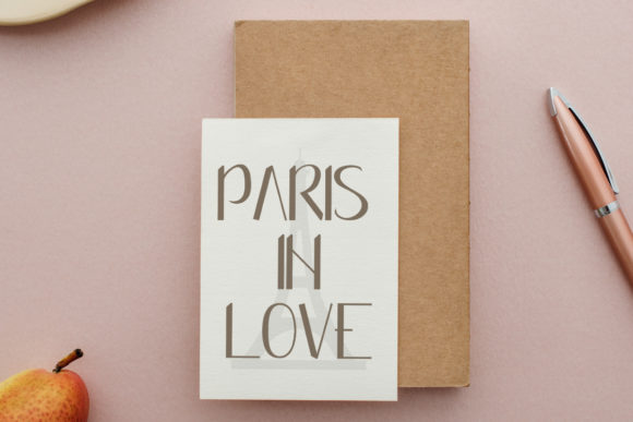 Simple Couple Font Poster 4