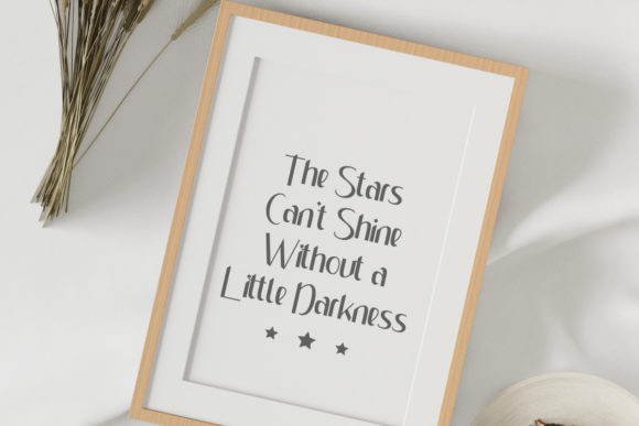 Simple Couple Font Poster 10
