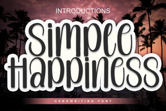 Simple Happiness Font