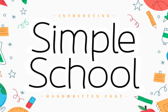 Simple School Font