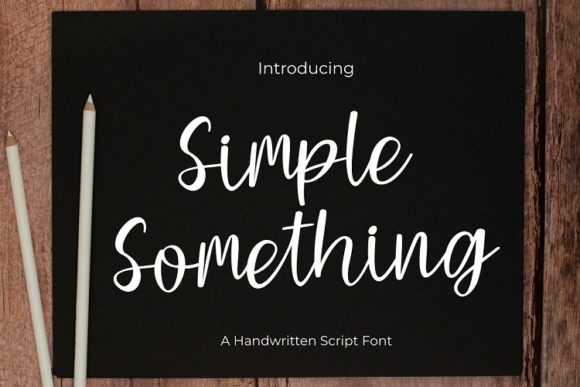 Simple Something Font