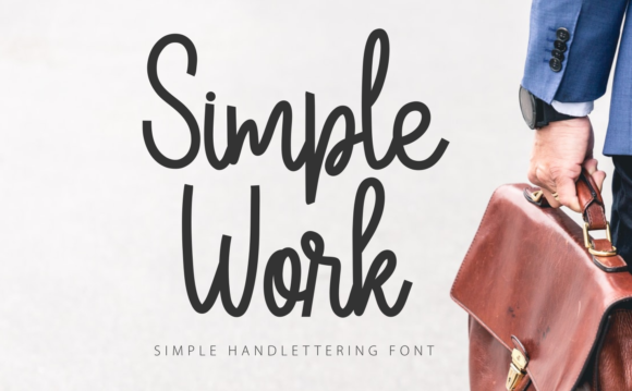 Simple Work Font