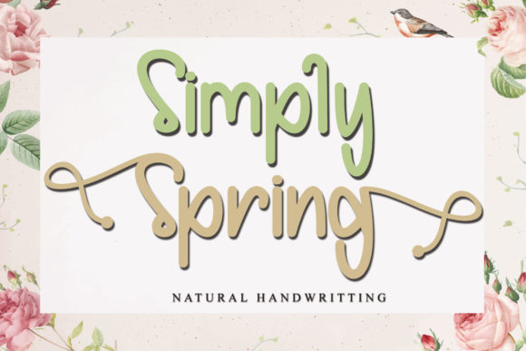 Simply Spring Font