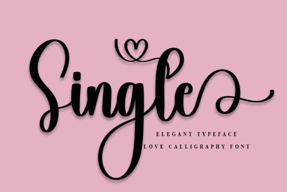 Single Font Poster 1