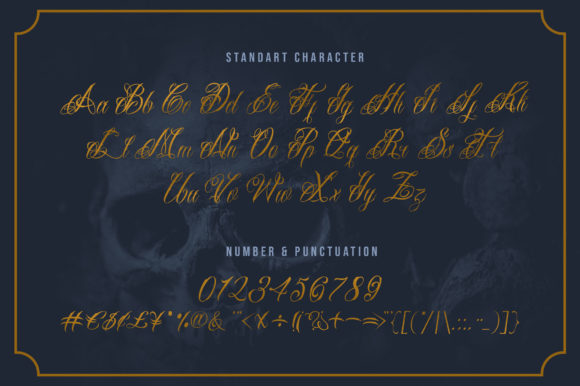 Sinister Font Poster 2