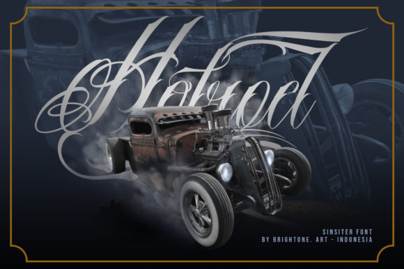 Sinister Font Poster 6