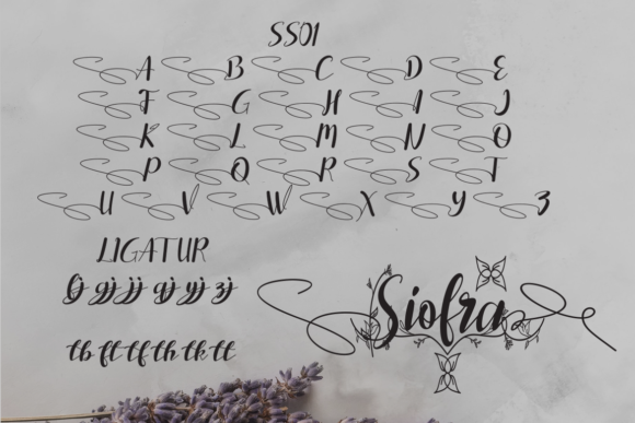 Siofra Font Poster 10