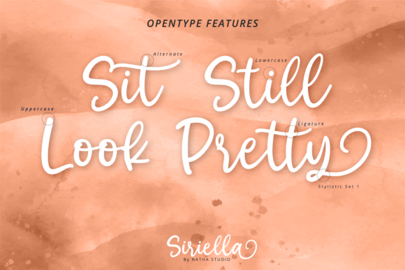 Siriella Font Poster 6