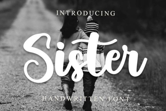 Sister Font Poster 1