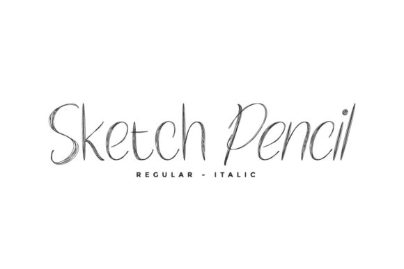 Sketch Pencil Font