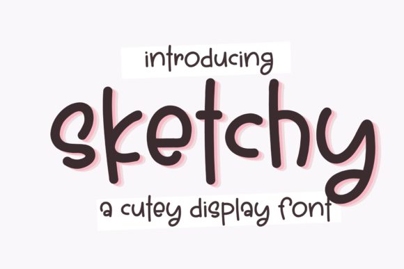 Sketchy Font