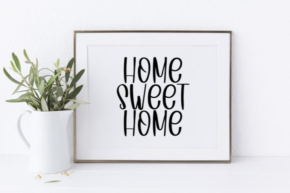 Skinny Brown Font Poster 3