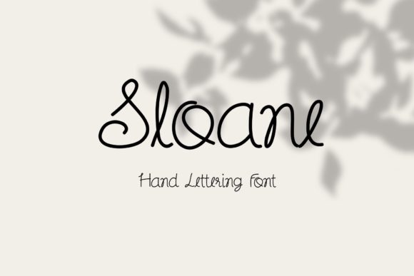 Sloane Font Poster 1