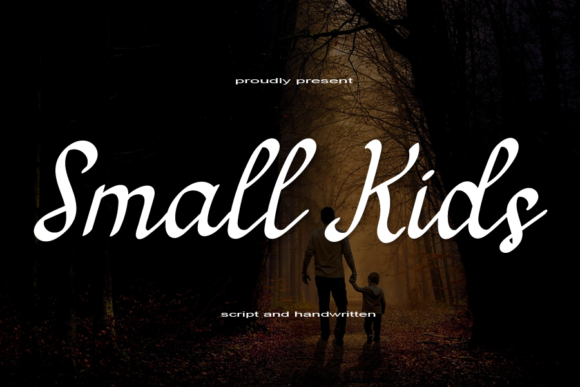 Small Kids Font Poster 1