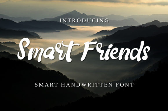 Smart Friends Font Poster 1