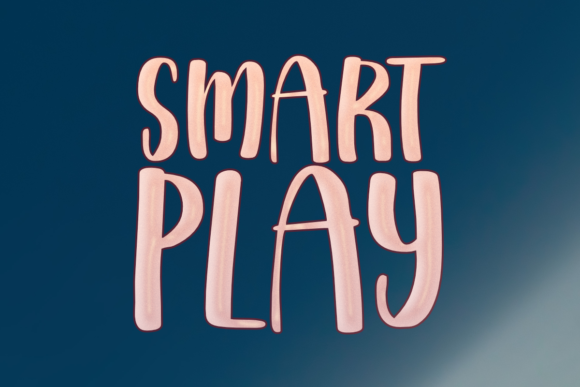 Smart Play Font Poster 1