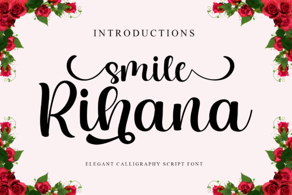Smile Rihana Font
