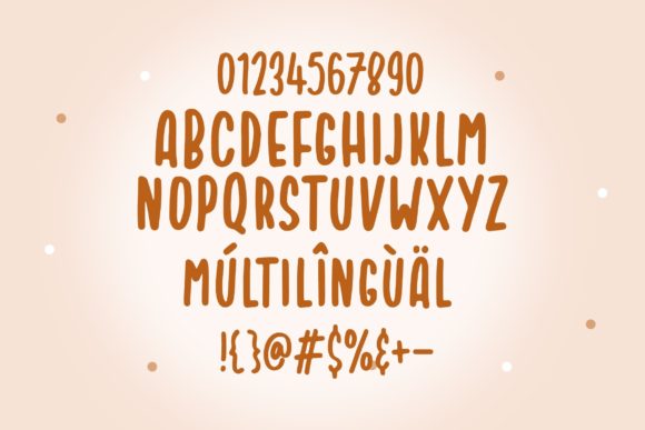 Smilecake Cute Font Poster 6