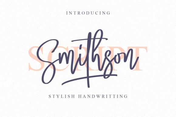 Smithson Font Poster 1