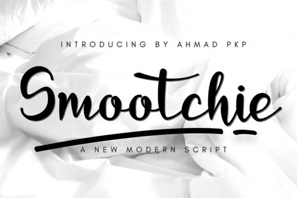 Smootchie Font Poster 1