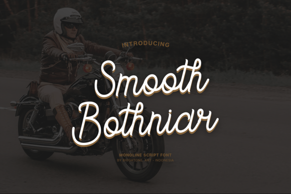 Smooth Bothniar Font Poster 1