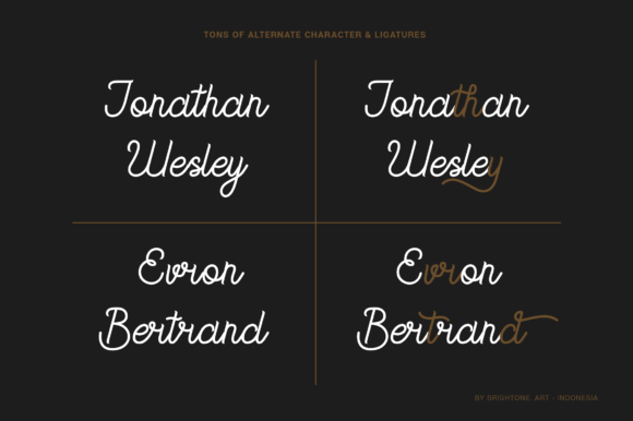Smooth Bothniar Font Poster 5