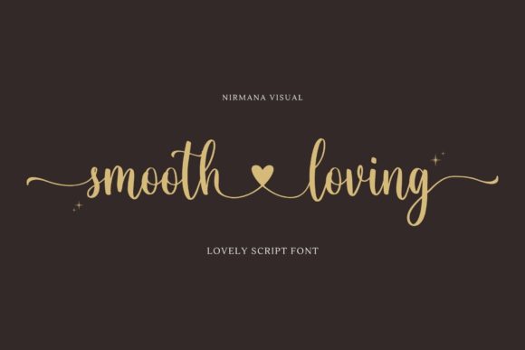 Smooth Loving Font Poster 1