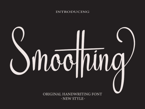 Smoothing Font