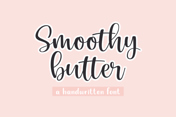 Smoothy Butter Font Poster 1
