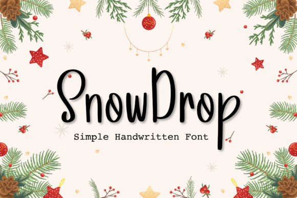 Snowdrop Font