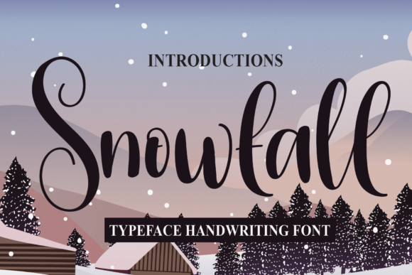 Snowfall Font