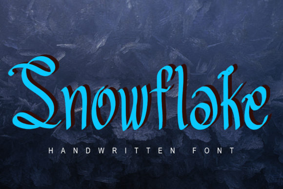 Snowflake Font