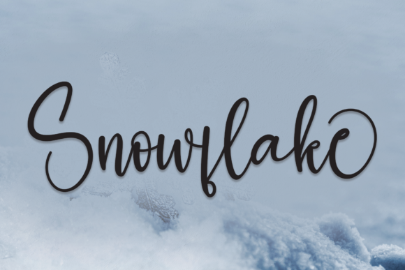 Snowflake Font