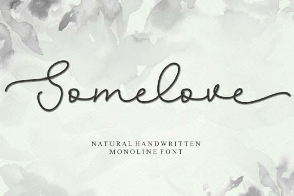 Somelove Font Poster 1