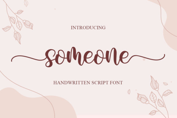 Someone Font Poster 1