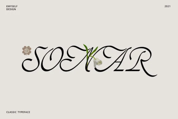 Sonar Font Sonar Font Poster 1