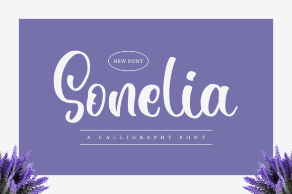 Sonelia Font Poster 1