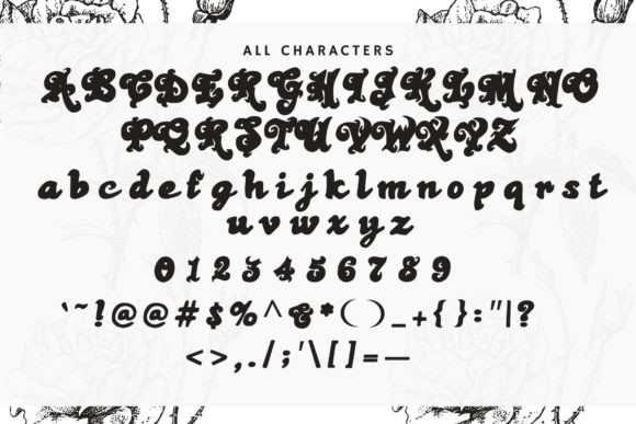 Sonne Font Poster 8