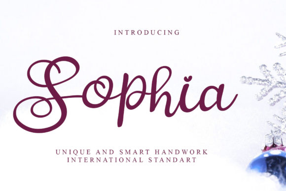 Sophia Font