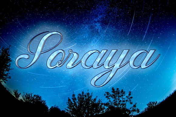 Soraya Font Poster 1