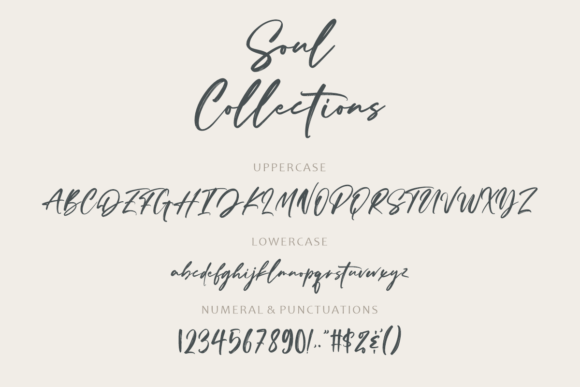 Soul Collections Font Poster 11