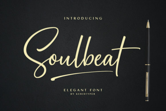 Soulbeat Font Poster 1