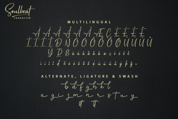 Soulbeat Font Poster 9