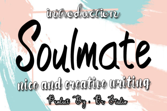 Soulmate Font Poster 1