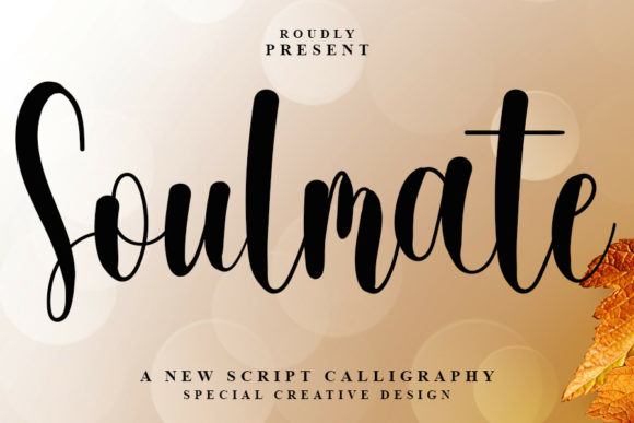 Soulmate Font Poster 1