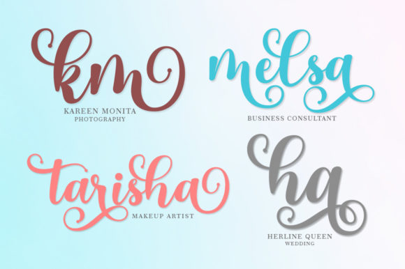 Soulmate Garden Font Poster 5