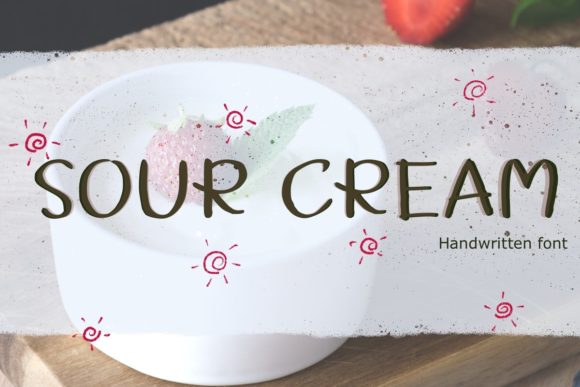 Sour Cream Font