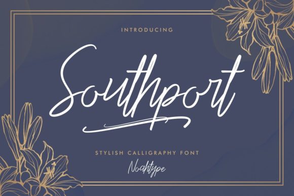 Southport Font Poster 1