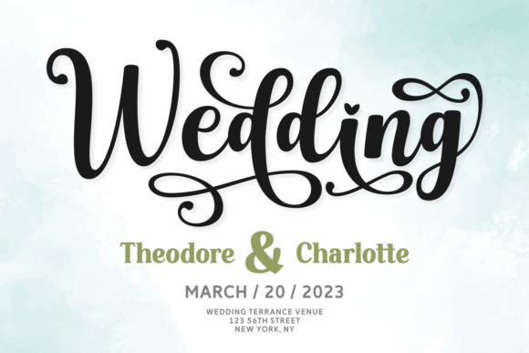 Sparkle Bright Font Poster 6