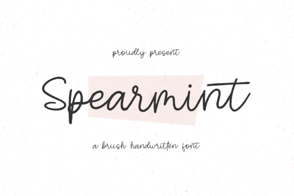 Spearmint Font Poster 1